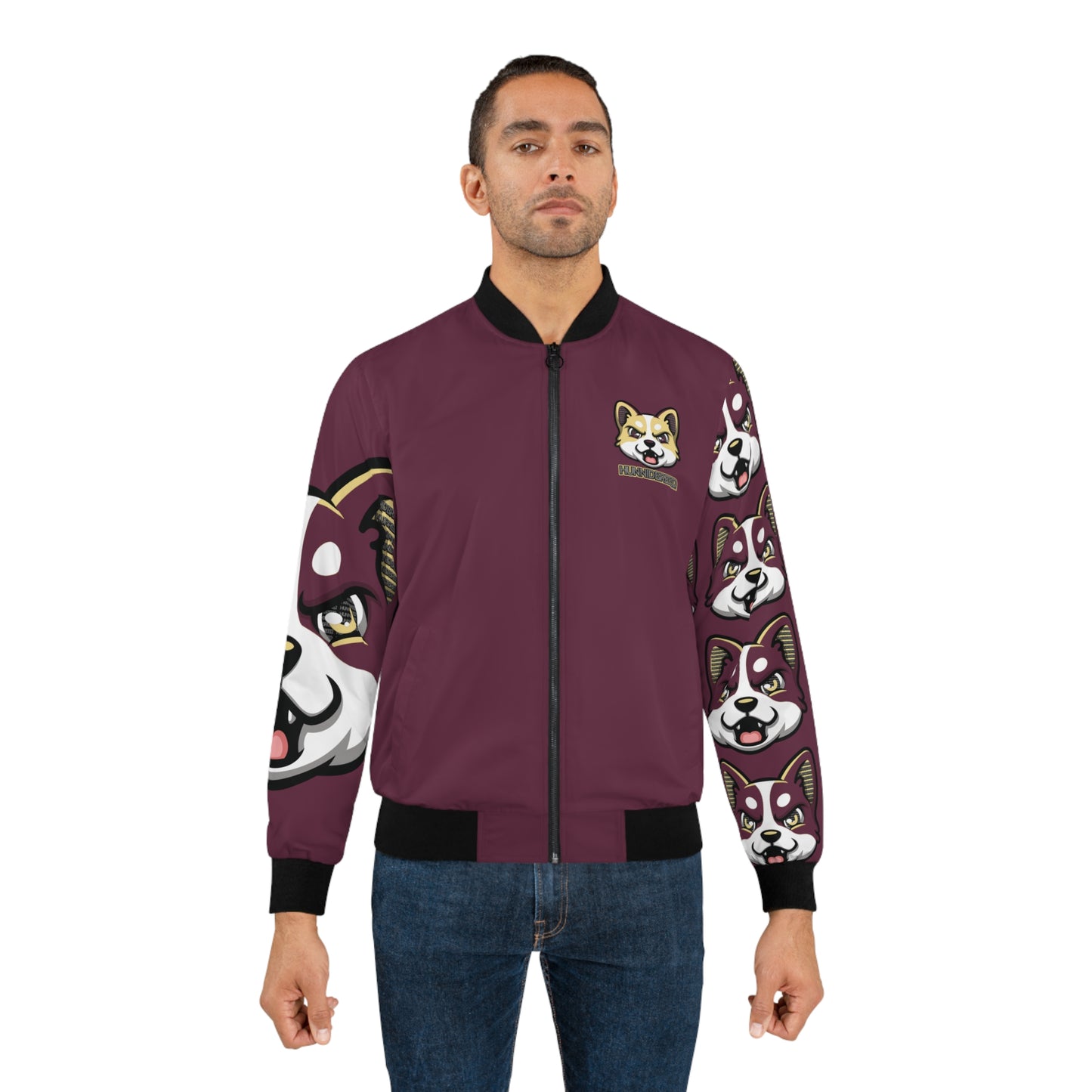 HBG ELEVEN ONE JACKET - MAROON