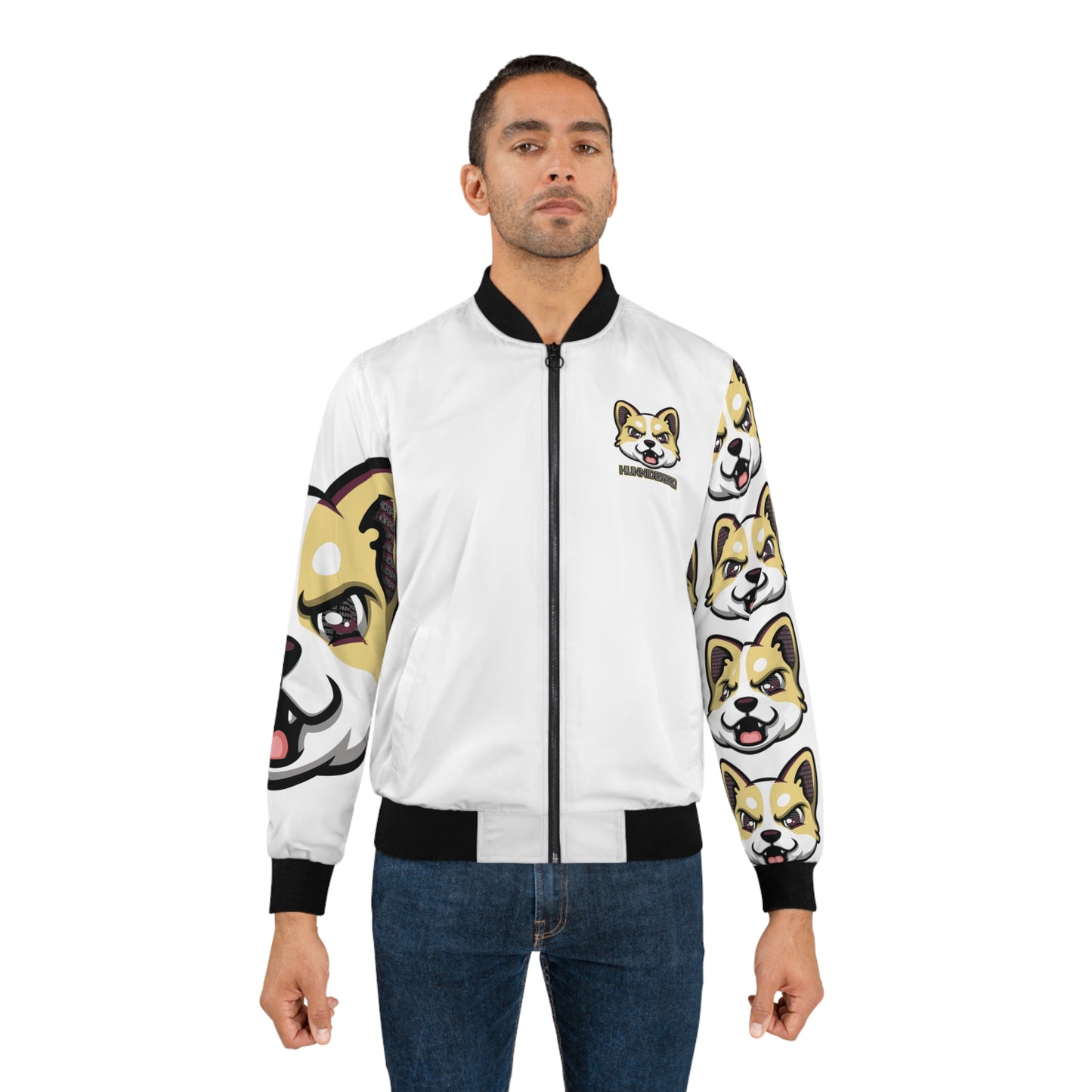 HBG ELEVEN ONE JACKET - WHITE/BANANA CREAM