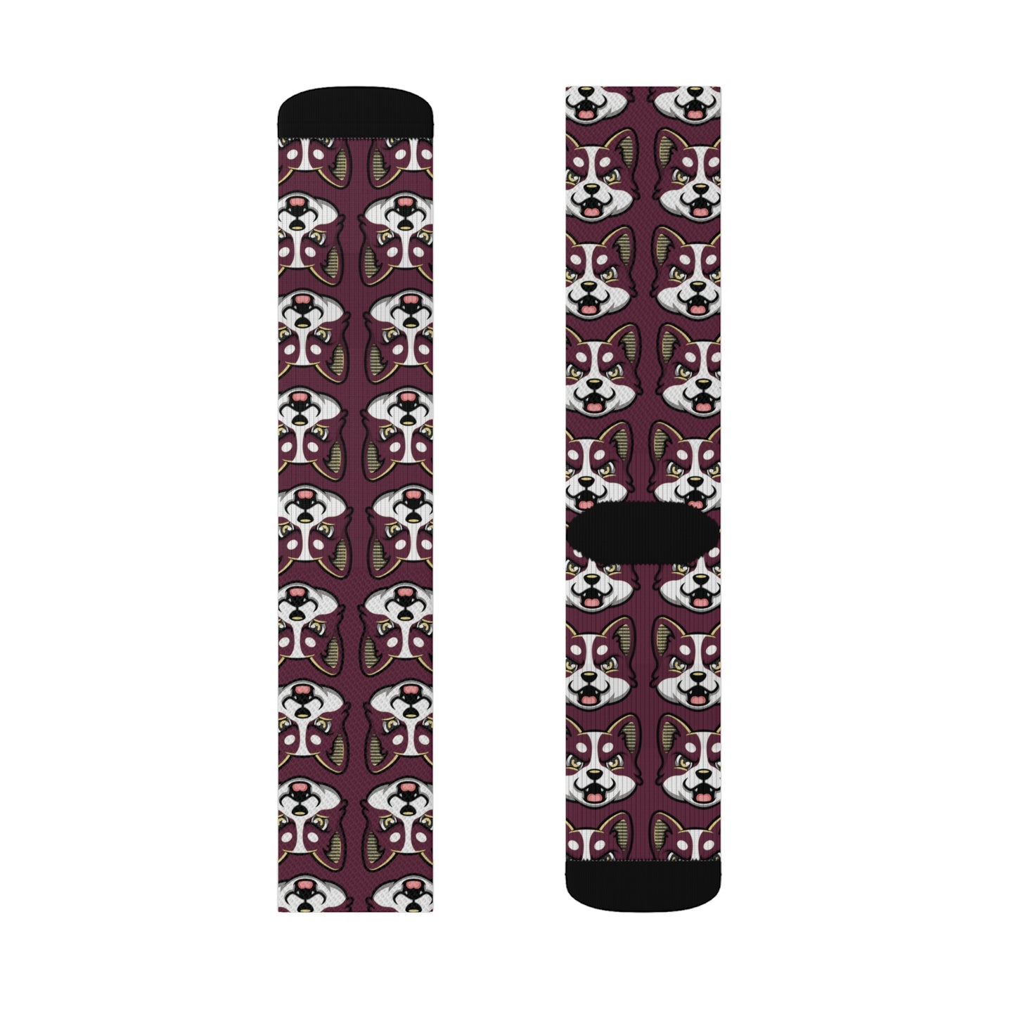 HBG ELEVEN ONE SOCKS - MAROON