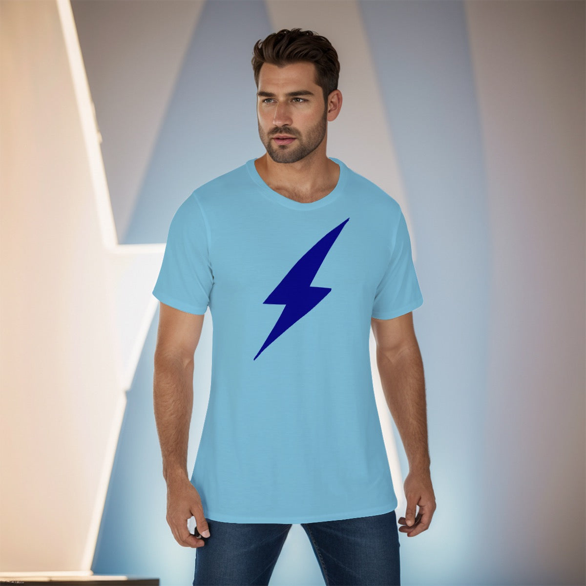 HBG STRIVE SHIRT - SKY BLUE