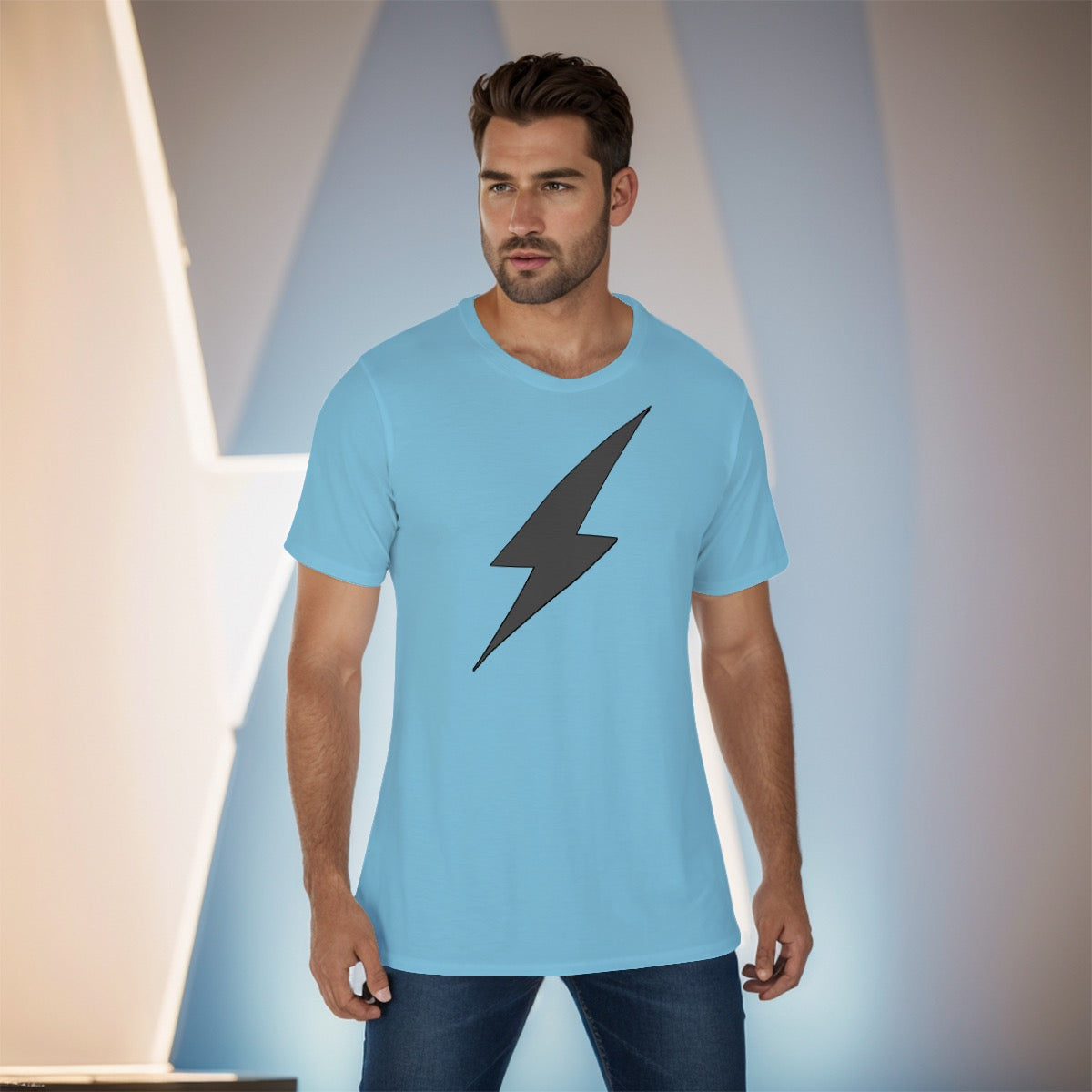 HBG STRIVE SHIRT - SKY BLUE