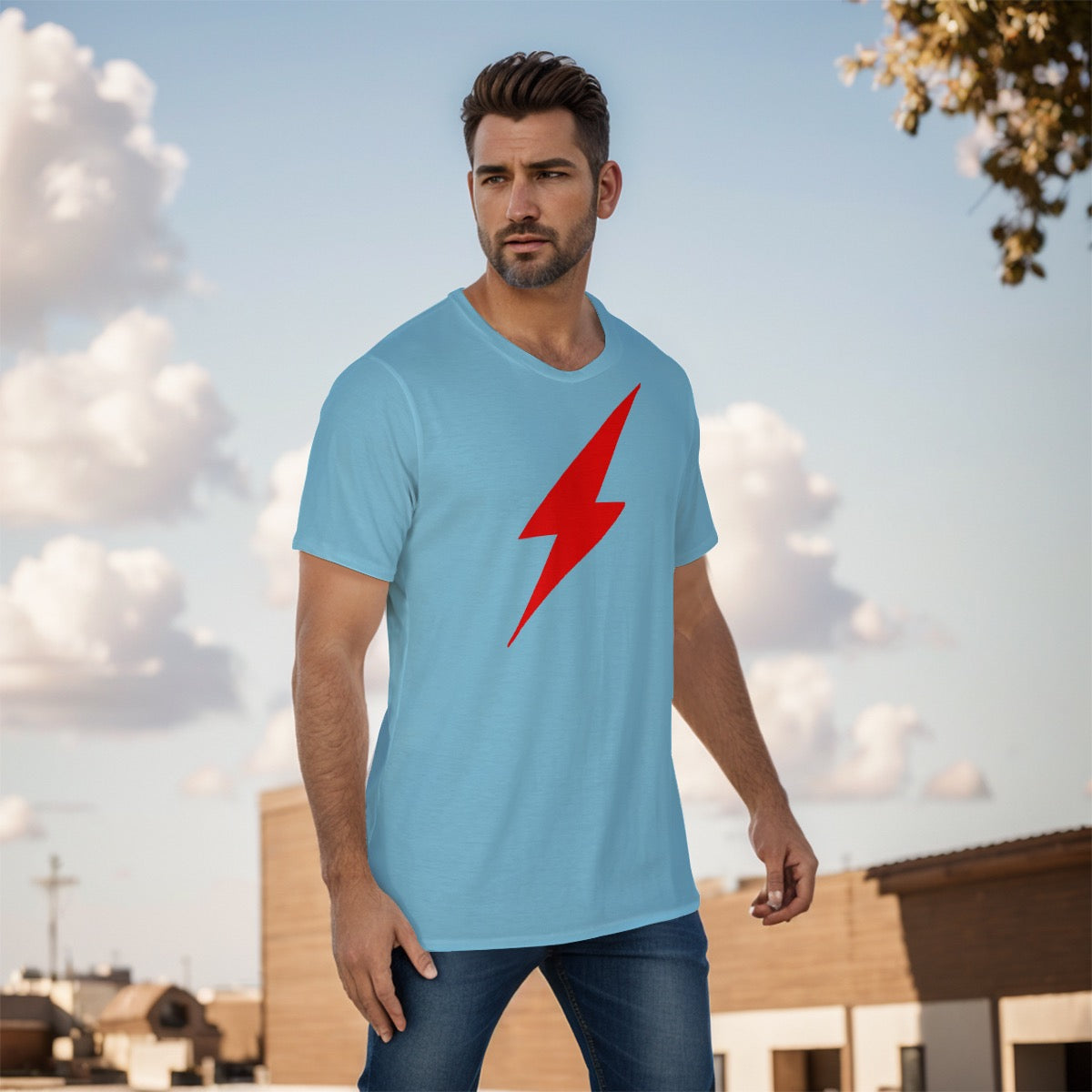 HBG STRIVE SHIRT - SKY BLUE
