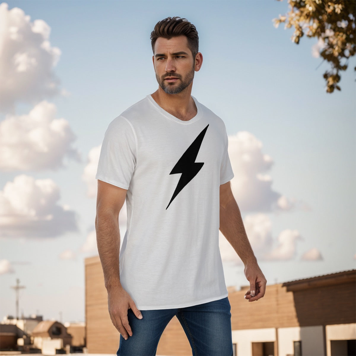 HBG STRIVE SHIRT - WHITE