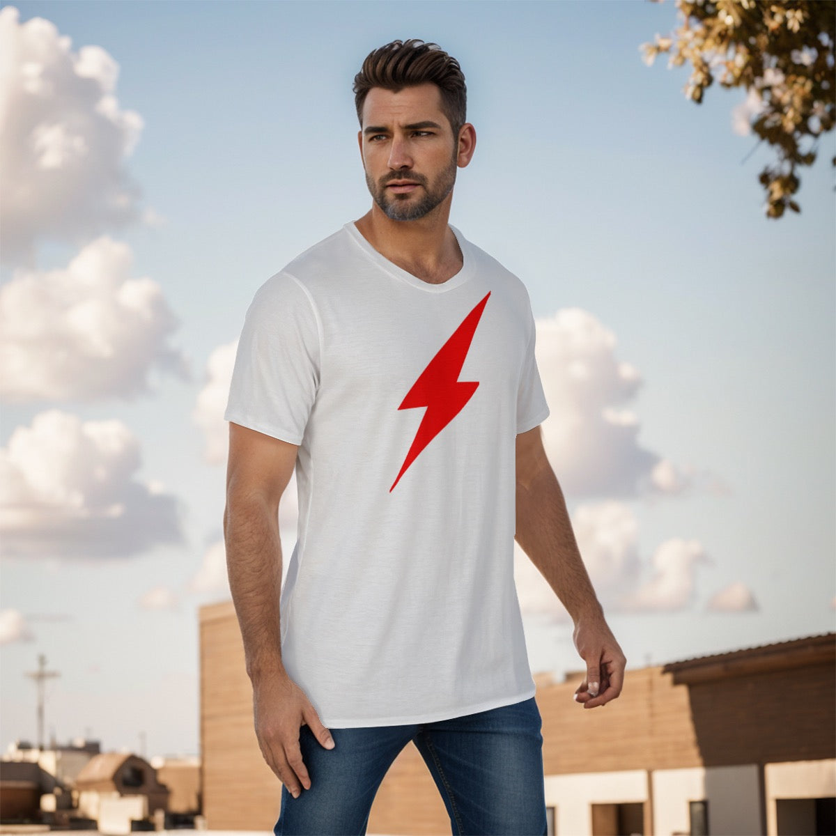 HBG STRIVE SHIRT - WHITE