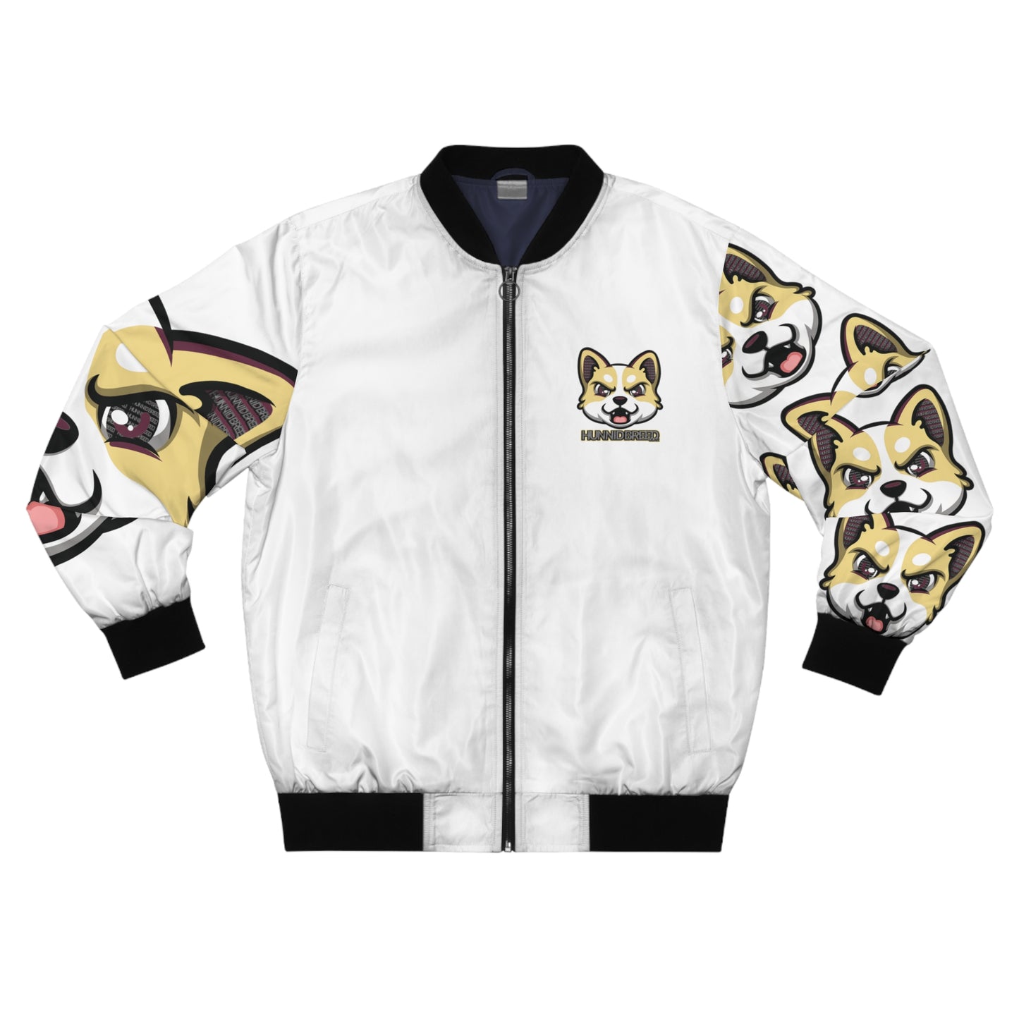 HBG ELEVEN ONE JACKET - WHITE/BANANA CREAM