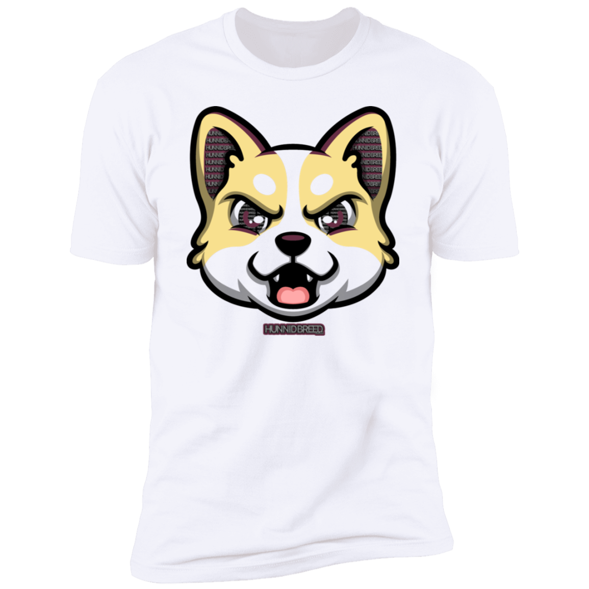 HBG ELEVEN ONE SHIRT (BIG FACE) - WHITE/BANANA CREAM