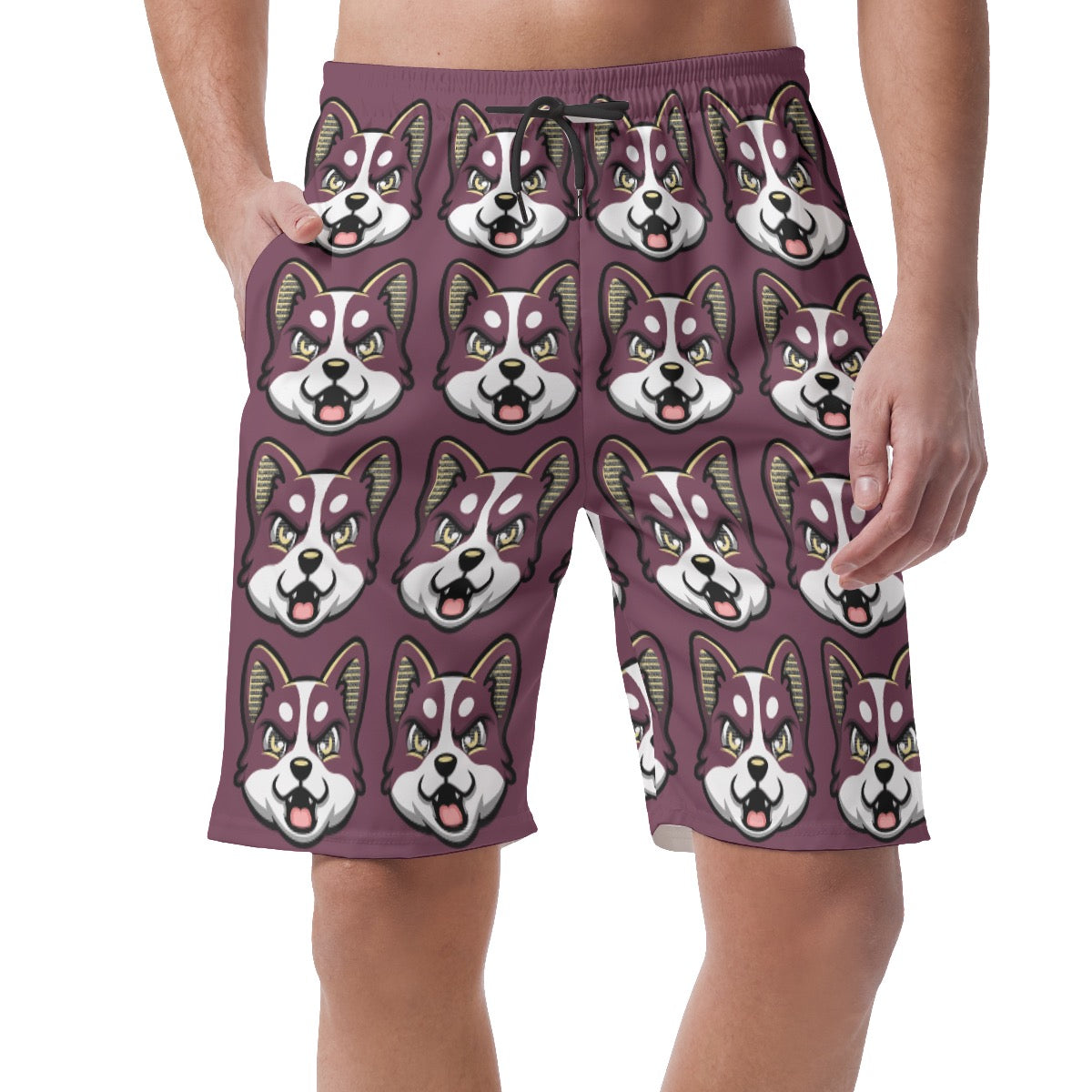 HBG ELEVEN ONE SHORTS - MAROON