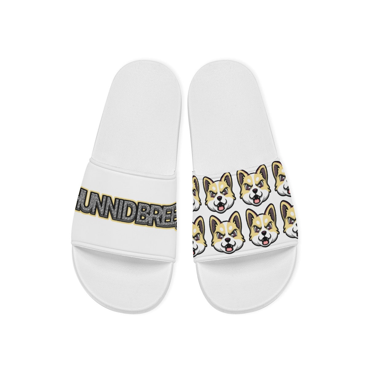 HBG ELEVEN ONE SLIDES - WHITE/BANANA CREAM