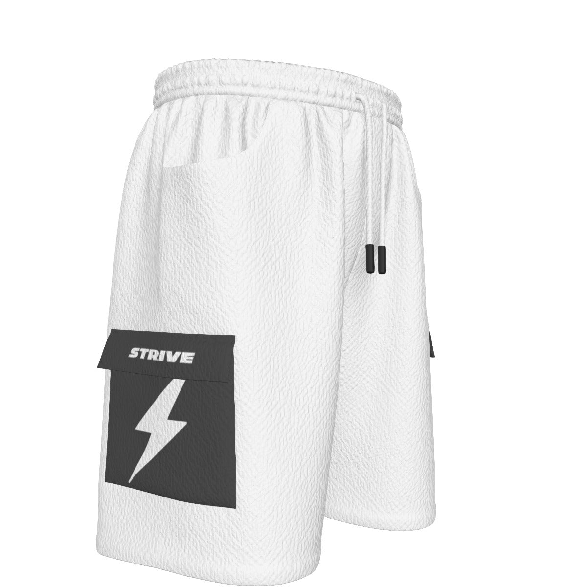 HBG STRIVE CARGO SHORTS - WHITE