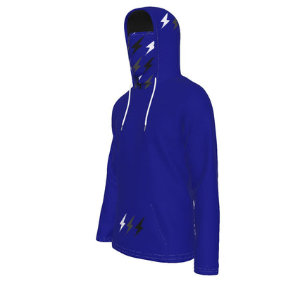 HBG STRIVE 3 BOLTS HOODIE - FACE MASK