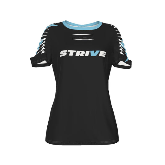 HBG STRIVE WOMEN'S RIPPED V SHIRT