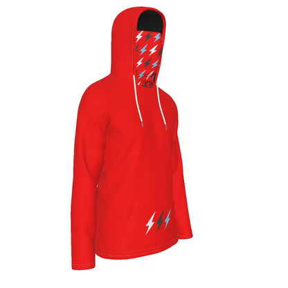 HBG STRIVE 3 BOLTS HOODIE - FACE MASK