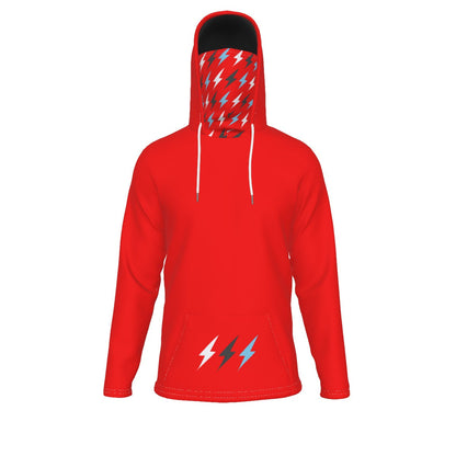 HBG STRIVE 3 BOLTS HOODIE - FACE MASK