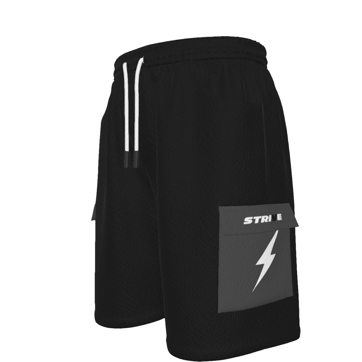 HBG STRIVE V CARGO SHORTS - BLACK