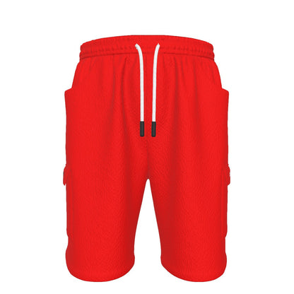 HBG STRIVE V CARGO SHORTS - RED