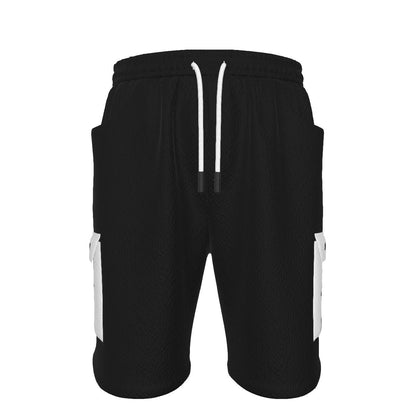 HBG STRIVE CARGO SHORTS - BLACK