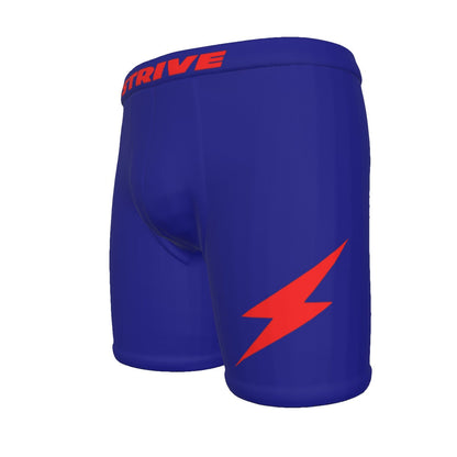 HBG STRIVE BOXER BRIEFS - BLUE