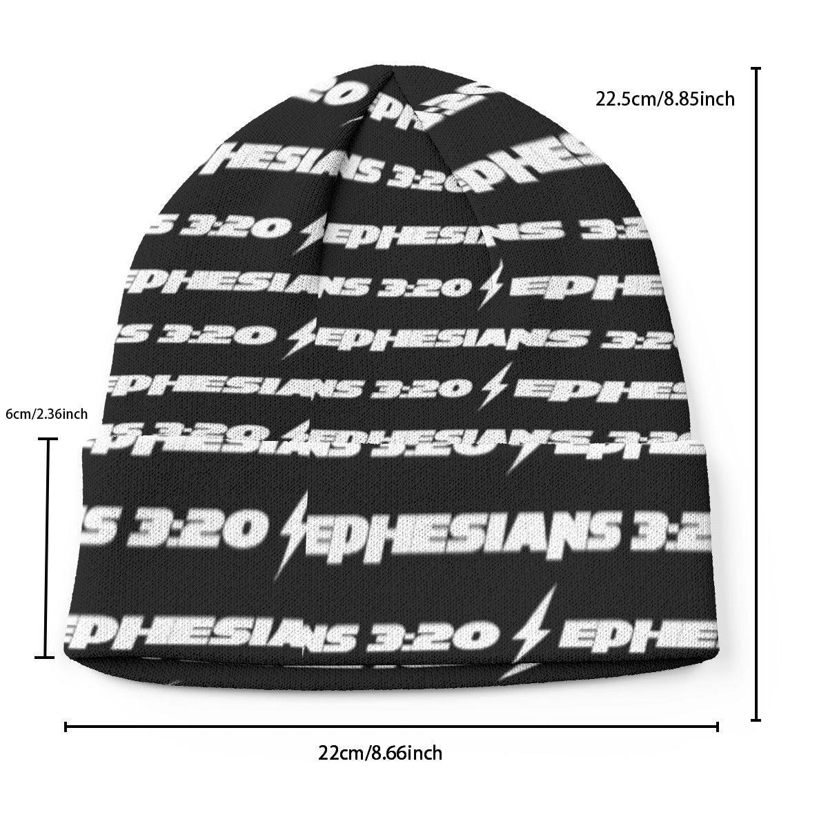 HBG STRIVE EPHESIANS 3:20 BEANIE