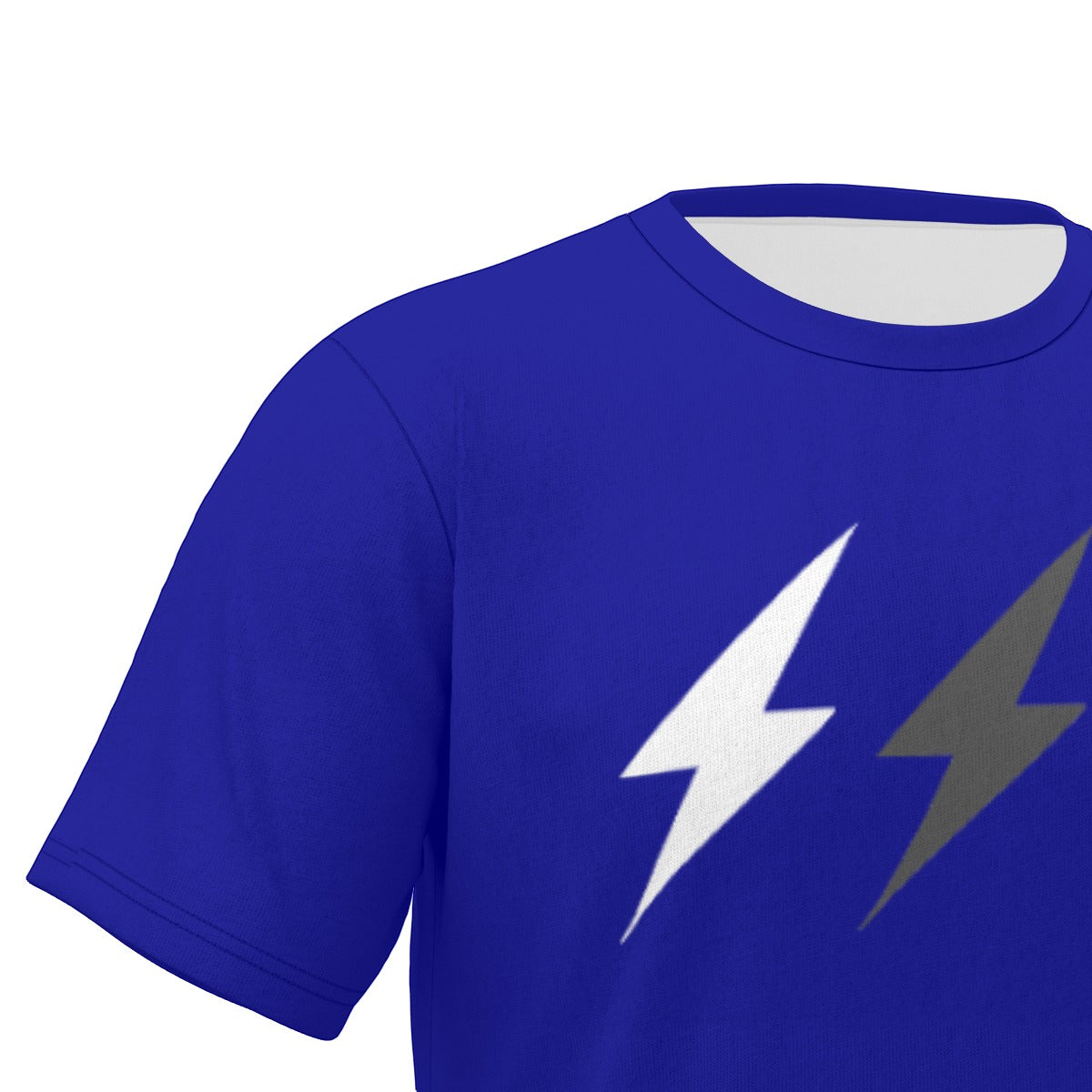 HBG STRIVE 3 BOLTS SHIRT - BLUE - WHITE / GREY / RED