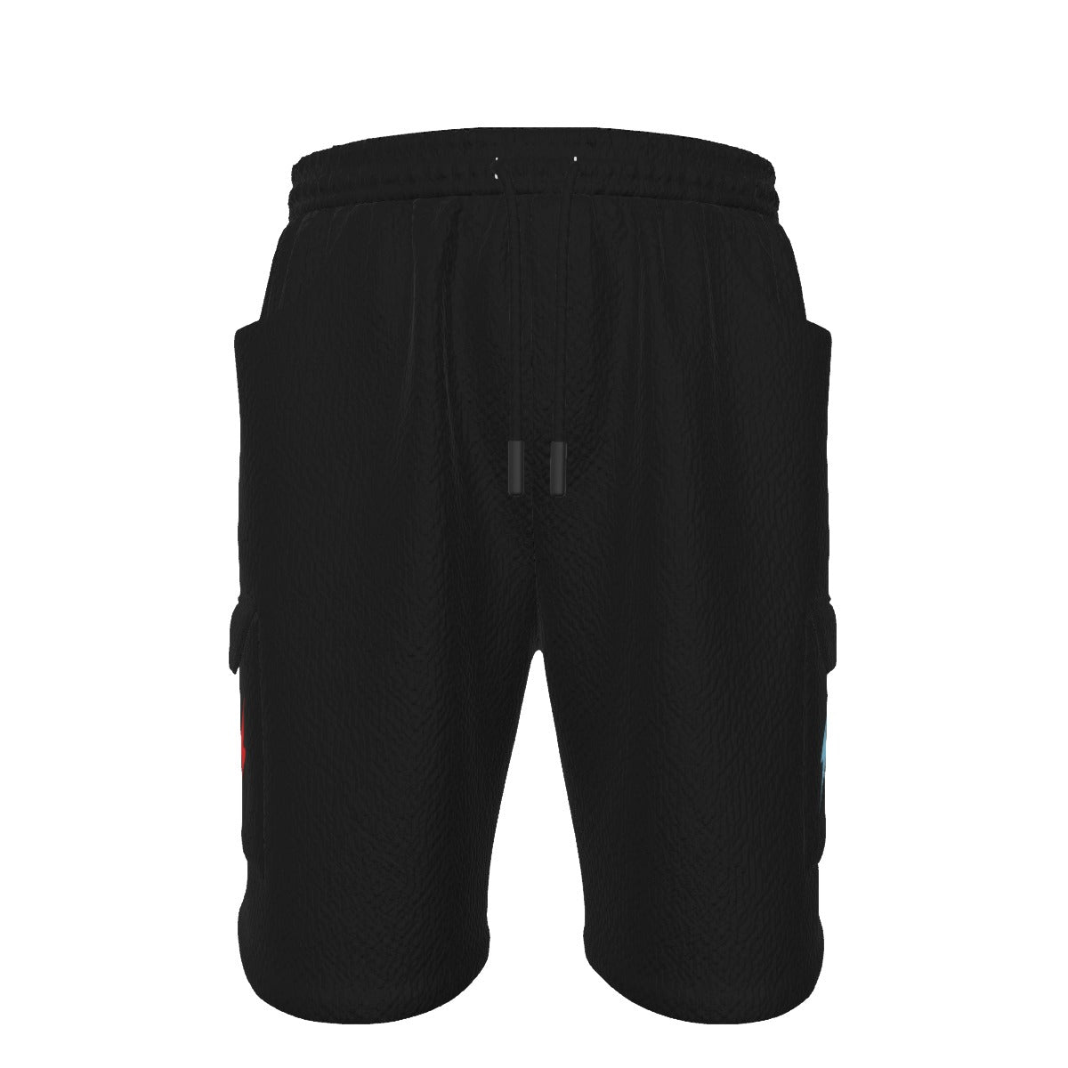 HBG STRIVE 3 BOLTS CARGO SHORTS - SKY BLUE, BLUE, RED