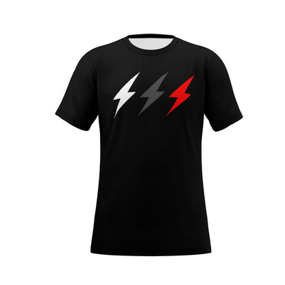 HBG STRIVE 3 BOLTS SHIRT - BLACK -  WHITE / GREY / RED