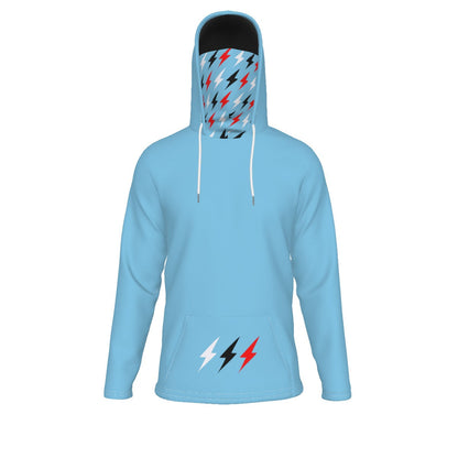 HBG STRIVE 3 BOLTS HOODIE - FACE MASK