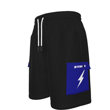 HBG STRIVE V CARGO SHORTS - BLACK