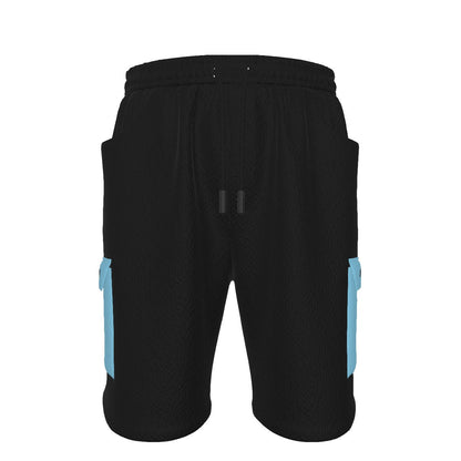 HBG STRIVE V CARGO SHORTS - BLACK