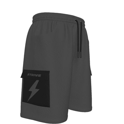 HBG STRIVE CARGO SHORTS - GREY