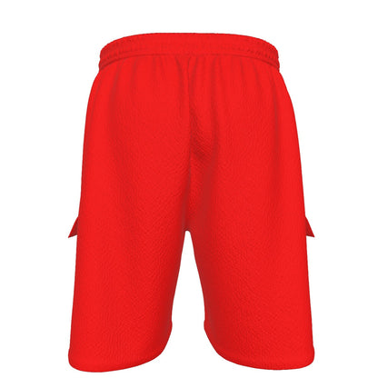 HBG STRIVE V CARGO SHORTS - RED