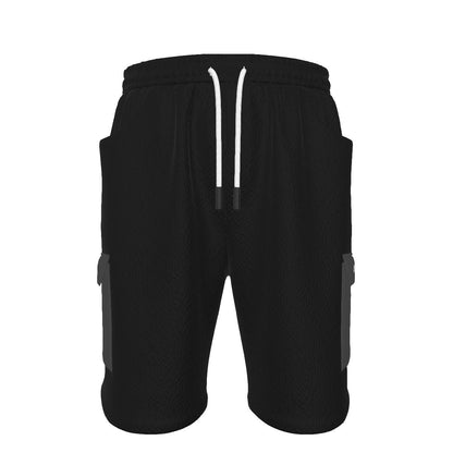 HBG STRIVE V CARGO SHORTS - BLACK