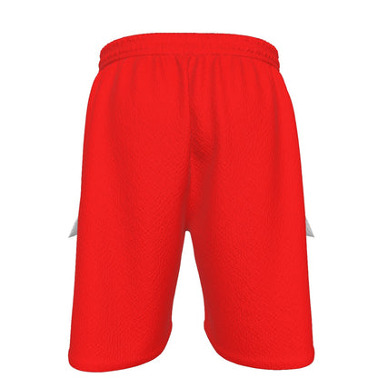 HBG STRIVE CARGO SHORTS - RED