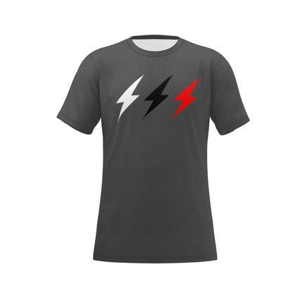 HBG STRIVE 3 BOLTS SHIRT - WHITE, BLACK, RED