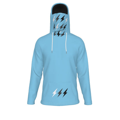 HBG STRIVE 3 BOLTS HOODIE - FACE MASK