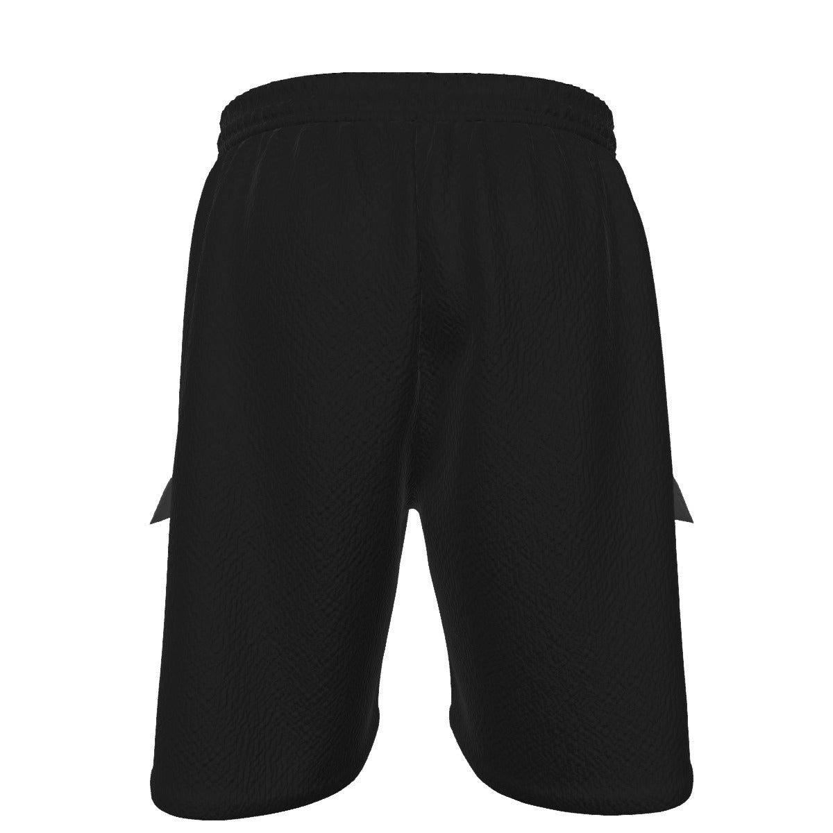 HBG STRIVE 3 BOLTS CARGO SHORTS - WHITE, BLACK, BLUE - BLACK