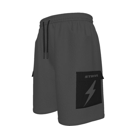 HBG STRIVE CARGO SHORTS - GREY