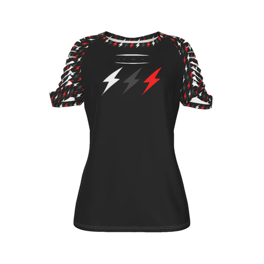 HBG STRIVE WOMEN'S RIPPED 3 BOLTS SHIRT