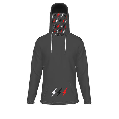 HBG STRIVE 3 BOLTS HOODIE - FACE MASK