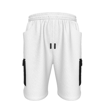 HBG STRIVE CARGO SHORTS - WHITE