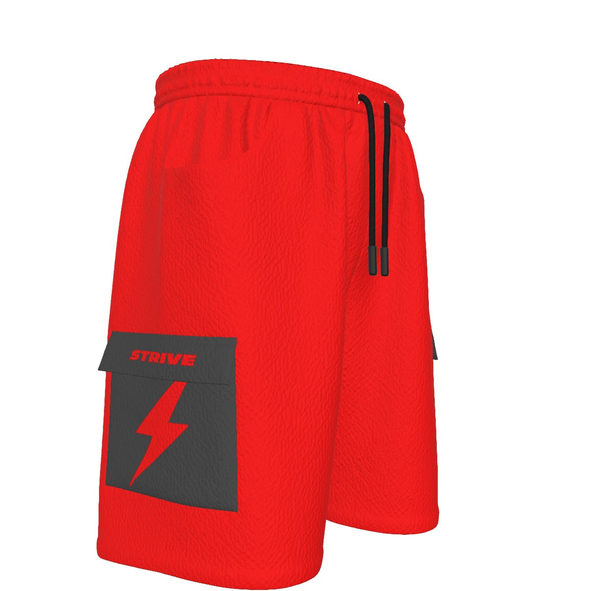 HBG STRIVE CARGO SHORTS - RED