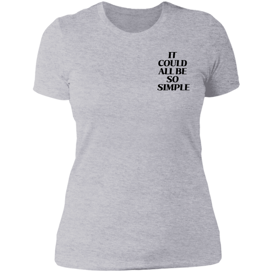 HBG "IT COULD" WOMEN'S SHIRT